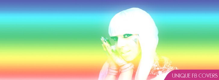 Lady Gaga Rainbow Fb Cover